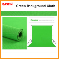 5x9 Fit Large Collapsible Green Screen Backdrop Portable Retractable Chroma Key Panel Photo Background with Stand for Video Conference, Photographic Studio, Streaming. 