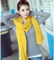 【LuckyBabyFans Store】Korean Simple Solid Color Warm Winter 220cm Elastic Wool Ring Shawl Amazing Blanket Echarpe. 