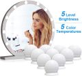 Vanity Mirror Lights, 5m USB Cable Hollywood Mirror Lights, 5 Lights Modes 3200K-6500K, 10 Dimmable Bulbs LED Makeup Light Adjustable 5 Brightness Modes. 