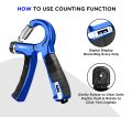 Histro Counting  Hand Grip Set Of 5 Strength, Adjustable Resistance 5-60KG Adjustable Resistance Automatic Non-Slip Counting Hand Exerciser Grip Strengthener-Slip Grip Strength Trainer. Enhance Hand Grip,Hand Rehabilitation. 