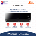 Kenwood Inverter Split AC | e-SMART Onyx -Model KES-1866s (Latest Model 2025)-Full Dc Inverter-T3 Compressor-Ampere Lock & WiFi with 10 Years Compressor Warranty. 