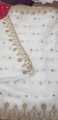 New Fancy Embroidered Dyeable Chiffon Dupatta - 2.5 Yards. 