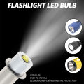 P13.5S 3W DC3V-12V DC6V-24V LED Upgrade Lamp Bulb Flashlight Replacement Bulb Torch Emergency Light Bulbs Work CD Cells. 