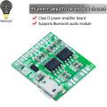 Micro  amplifier board 5V  amplifier board dual channel rear stage  supports Bluetooth audio module. 