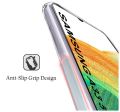 Ultra Clear Slim For Samsung A33 Shockproof Anti-Slip Grip with Best Camera Protection & Anti-Dust Plugs Back Cover Case. 