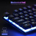 Waterproof Gaming KeyBoard RGB with Removable Switches & Breathing LED Backlighting for PC Gaming, Typing, Mobile Pubg, Laptop, Free Fire. 