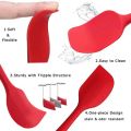 Basting Brush + Large Spatula Silicone Pastry Baking BBQ Sauce Marinade Meat Glazing Oil Brush Heat Resistant , Kitchen Cooking Baste Pastries Cakes Desserts, Dishwasher safe  (Brush + Spatula). 