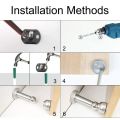 High-quality stainless steel magnetic door stopper. 