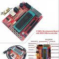 8051 MCU system learning board with 89C52 ATMEL Microcontroller experimental board. 