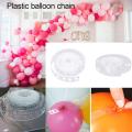 Pack of 2 Arch Balloon (200 Holes) Connector Celebration Plastic Durable Ornament Balloon Chain Connector Party Supplies. 