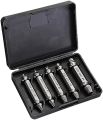 Damaged Screw Remover Set 5 Pcs Easy Out Stripped Screw and Damaged Bolt Extractor for Damaged Or Broken Screws. 