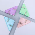 Paper Clip Triangle Corner Clips Kawaii Page Holder File Index Photo Clamp Korean Stationery Office School Desk Organizer. 
