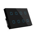 Intelligent Living with WiFi-Enabled Tempered Glass Smart Switches. 