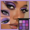 9-Grid Eyeshadow Palette Glitter Pearlescent Matte Eye Shadow Shimmer Makeup Long Lasting Women Beauty Eye Cosmetics Series. 