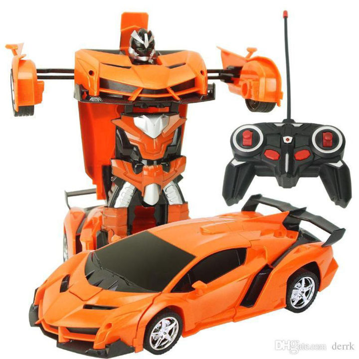 Rc%20Transformer%20Lamborghini%20Car%20Toy%20Remote%20Control%20Rechargeable%202%20IN%201%20Robot%20Car%20-%20Image%202