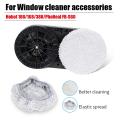 For Hobot 188 198 388 DBOT W120 Window Cleaner Puruikai Cleaning Cloth PhoReal Windows Cleaning Robot Mop Rag Vacuum Accessories. 
