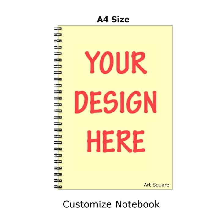 Customized Spiral Notebook A4 Size