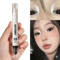 ORGINAL KOREAN IMPORTED Silver Pearlescent Waterproof Highlighter Pen/ Novice Long Lasting Flash Lying Silkworm Eye Shadow Makeup. 