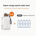【 Item】Water Bottle 2 Litre Portable Large Capacity Sports Water Bottle Plastic Water Bottle Drop-proof BPA Free. 