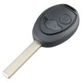 Car Key Case with Uncut Blade Replacement For BMW Mini Cooper Land Rover Key Replacement Case. 