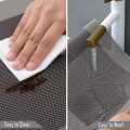 6//8/10 Set Table Mat & Table Runner Set | Heat Resistant, Stain Resistant, Washable PVC Woven Placemats for Dining Table | Table Mat Size 12x18 Inch, Runner Size 12x56 Inch. 