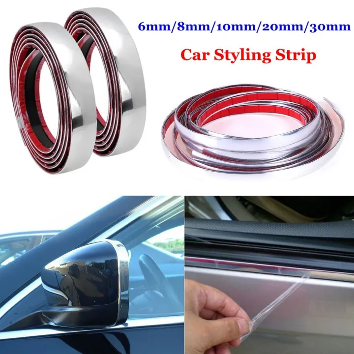 Self Adhesive Exterior Interior Anti-Collision Protector Trim Tape Edge ...