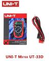 Original Ut-33D Digital Multimeter - Volt Meter - Ameter - Temperature Meter. 