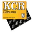KCR Carbon Paper Black Color | Legal Size. Size 21 cm x 33 cm | 100 Sheets | 50 Sheets | 25 Sheets. 