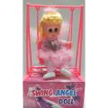 Swing Angel Doll with Music, Dancing, Rotating and 3D Lighting, Battery Operated. 