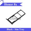 Huawei Honor 8x SIM Tray Sim Jacket Sim Slot Sim Door For Honor 8x - Black. 
