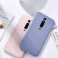 【Sroof】Liquid Silicone Xiaomi Mi 9T Pro Macaron Candy Color TPU Shockproof Soft Phone Case Shell Protector Cover. 