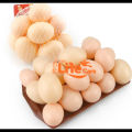 CHICKEN / Poultry Pack of 6 Artificial Plastic Eggs for Broody Hen ( Light Weight Egg Hollow from Inside ). 