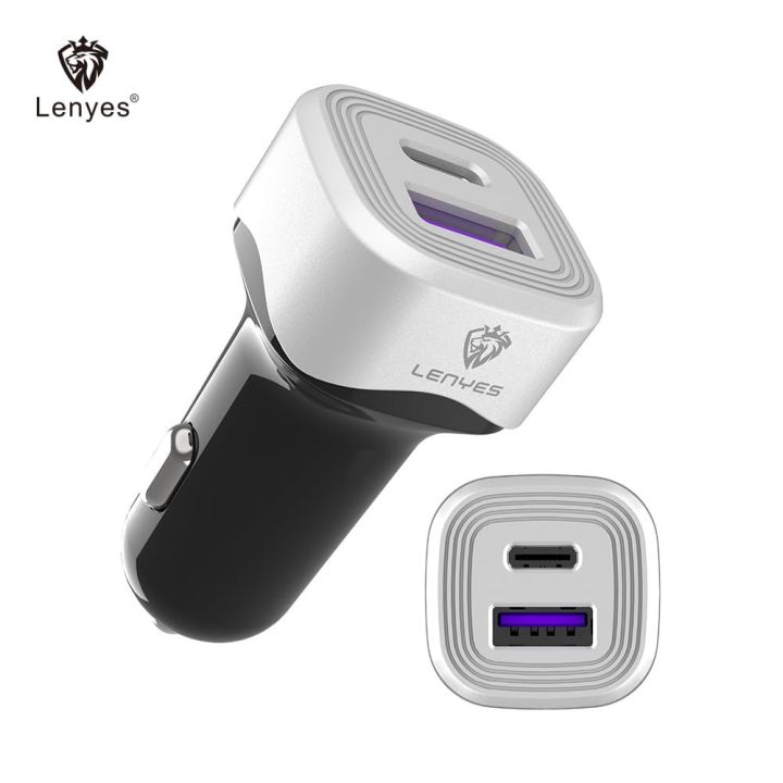 LENYES%20CA861%20Car%20Charger%2036W%20(USB%20type%20C%20+%20USB%20Type%20A)%20-%20Image%203