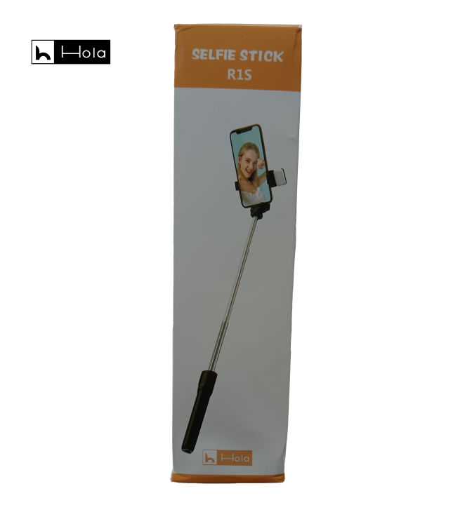 Best%204%20in%201%20Wireless%20Selfie%20Stick%20R1S%20(With%20Light%20)%20R1%20(Without%20Light)%20Tripod%20with%20Bluetooth%20Shutter%20selfie%20Light%20foldable%20Selfie%20stick%20for%20all%20Phone%20Extendable%2070CM%20-%20Image%202