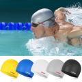 Silicone Swimming Cap – Waterproof Swim Hat with Ear Protection for Kids, Men & Women (Long Hair Friendly). 