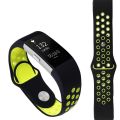 Fitbit Charge 2 Straps with Air Holes Silicone Breathable Sports Watch Bands for Fitbit Charge 2 FitnessTracker Straps(WNfashion). 