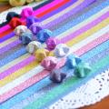 DIY Folding Origami Paper Glitter Bling Shiny Lucky Wish Star Stripes. 