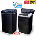 100% Waterproof Washing Machine Cover for Top Loader - Automatic & Semi-Auto Washer & Dryer - Durable Oxford Polyester - Fits All Brands, 7KG to 15KG - Ideal for Sheds, Garages, Balcony. 