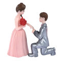 Wedding Couple Ornament Romantic Marriage Proposal Lover Valentine's Day Ornament. 