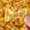 Bursting tangerine peel, hawthorn barley gummies, sandwich sugar, tangerine peel flavor, Internet celebrity wedding candy, bulk candy wholesale. 