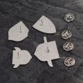 Grim Teiousx ww2 wwii Fighter Warship Eagle Tank German Luftwaffe Air Force Brooches Pins Badges Lapel pin Brooches for men Wholesale. 
