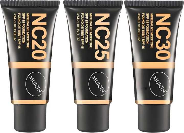 Lumera Mineralize Moisture SPF 15 Foundation Tube - Flawless Matte Finish & UV Protection