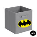 Foldable Batman Print Storage Cubes Organizer Basket Bin Storage Boxes Storage Container with Handles for Travel Moving Toy Storage Box. 
