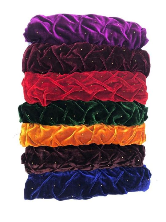 Luxury Velvet Pillow Covers – Soft, Quilted Design with Gold Studs ...