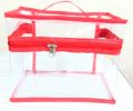 CUSTOMIZE cosmetic box ( transparent )10X7X7 INCH. 