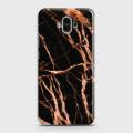 Huawei Mate 9 Cover - SkinLee HQ Hard Case - Chic Rose Gold Veins On Black - SKINLEE-152-1-336-53. 