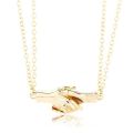 Couple Necklace Unique Magnet Attracts Hold Hands Necklace Anniversary Gift 2Pcs Magnetic Polished Hand Pendant Necklace Set Adjustable Rope Link Chain Magnet Couple Matching Necklace for Women Men Boy Girl Teen BFF Best Friendship Valentines Day Jewelry. 