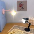Table LED Eye-protecting Save Space Simple Reading Mini Table Lamp for Homework. 