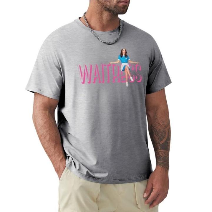 Sara Bareilles sitting on Waitress the Musical logo - Broadway, West End T-Shirt funny t shirt tees mens plain t shirts