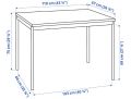 IKEA Sandsberg,black 110 cm. 